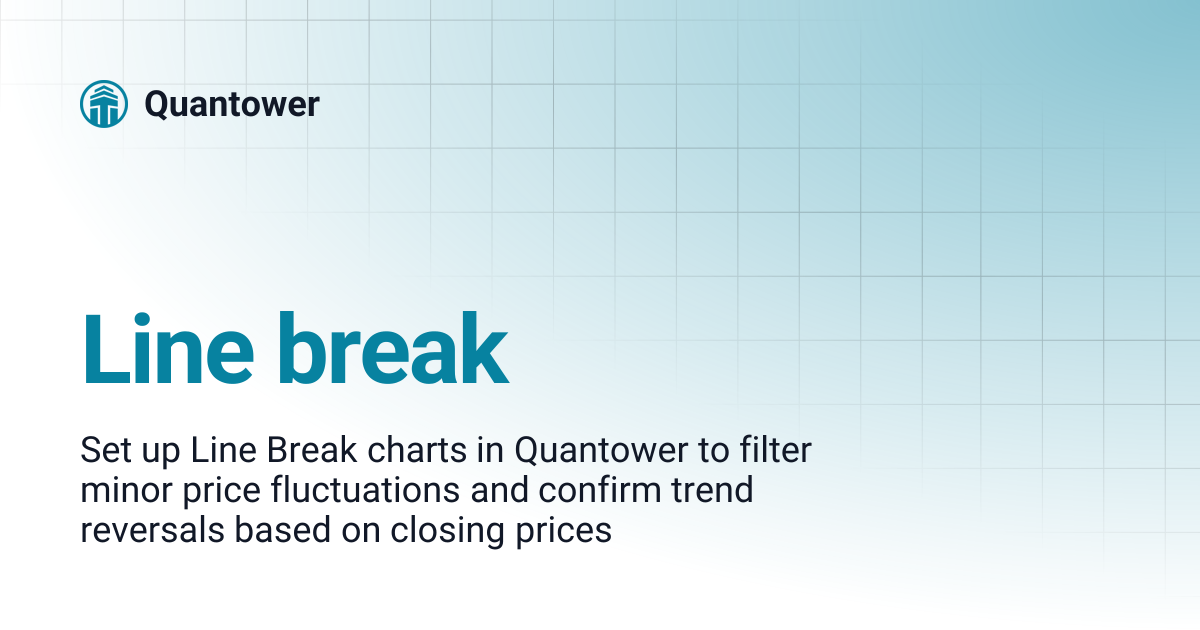 Line break | Quantower